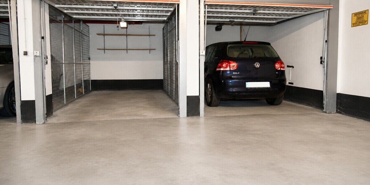 Abschließbare Garage